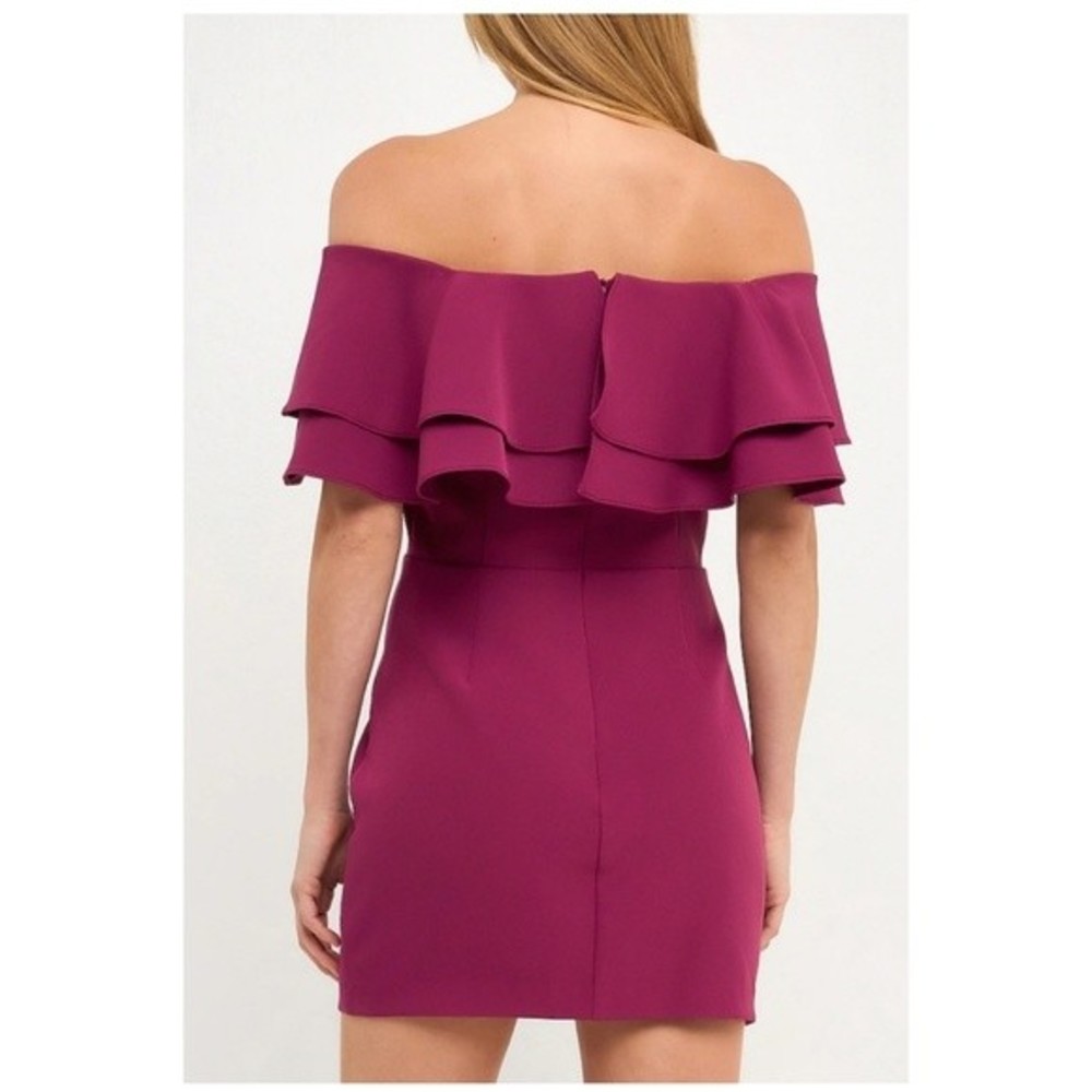 Endless Rose by Anthropologie Off Shoulder Dress - Picture 3 of 11